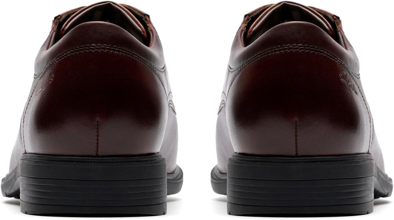 imageClarks Mens Steadwell CapMahogany Leather