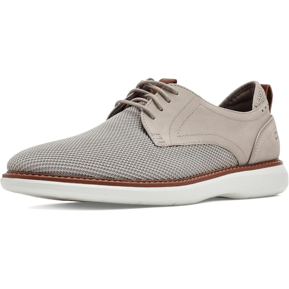 imageClarks Mens Brantin Plain OxfordGrey Knit