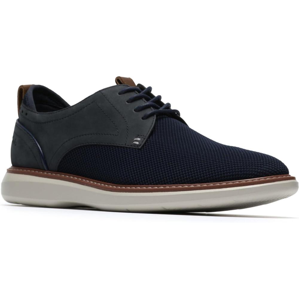imageClarks Mens Brantin Plain OxfordNavy Knit