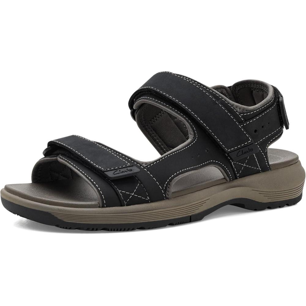 imageClarks mens Guideview TrekBlack Leather