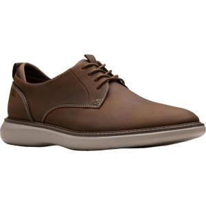 Clarks Men’s Brantin Plain Oxford(Beeswax Leather)