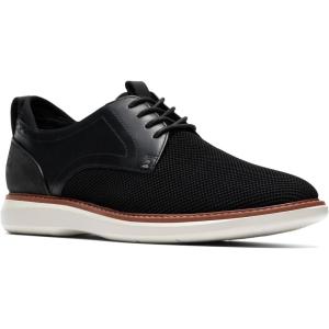 Clarks Men’s Brantin Plain Oxford(Black Knit)