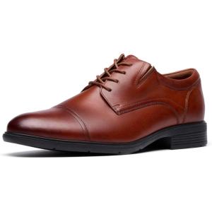 Clarks Men’s Steadwell Cap(Dark Tan Leather)