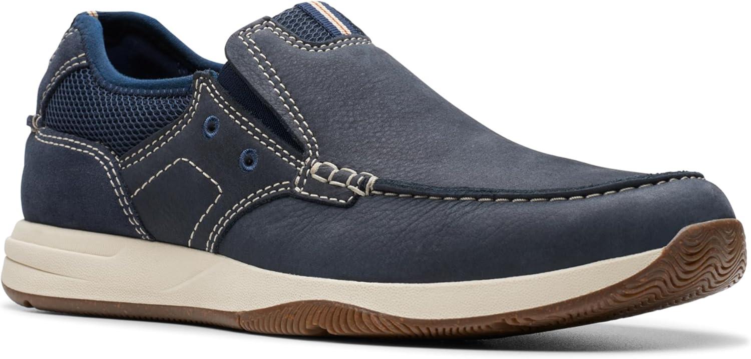 imageClarks Mens Sailview StepNavy Nubuck