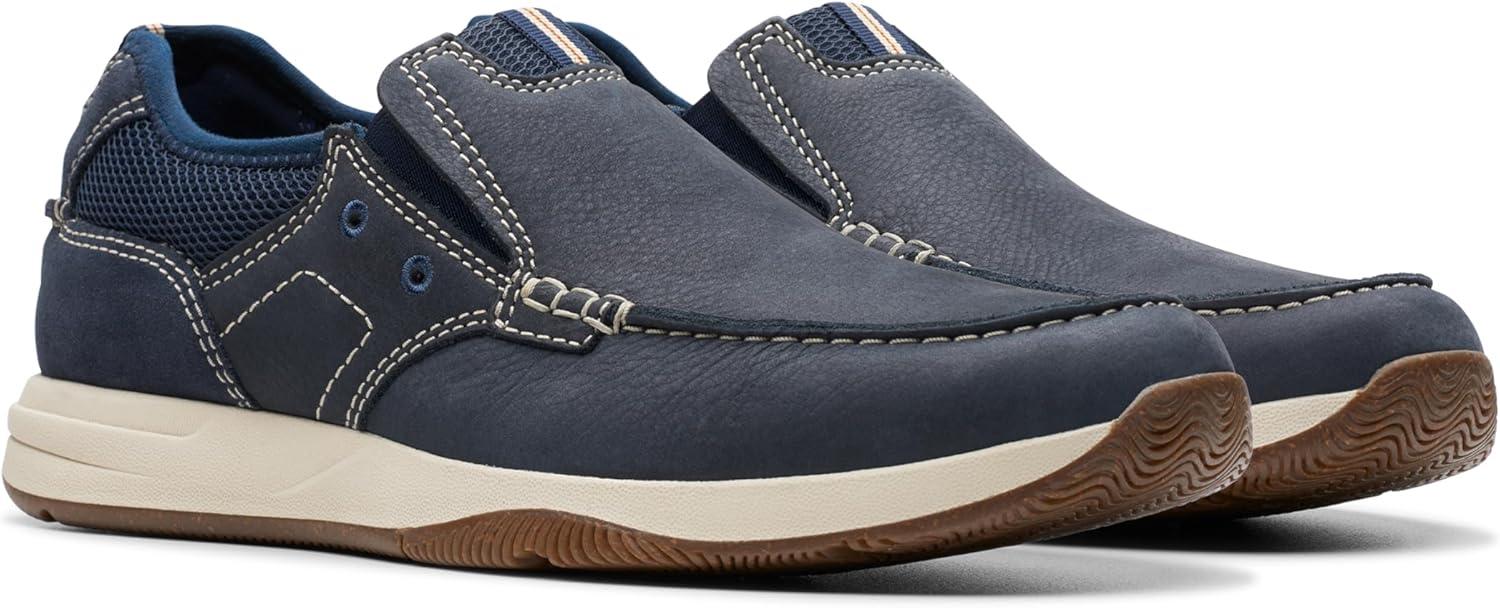 imageClarks Mens Sailview StepNavy Nubuck