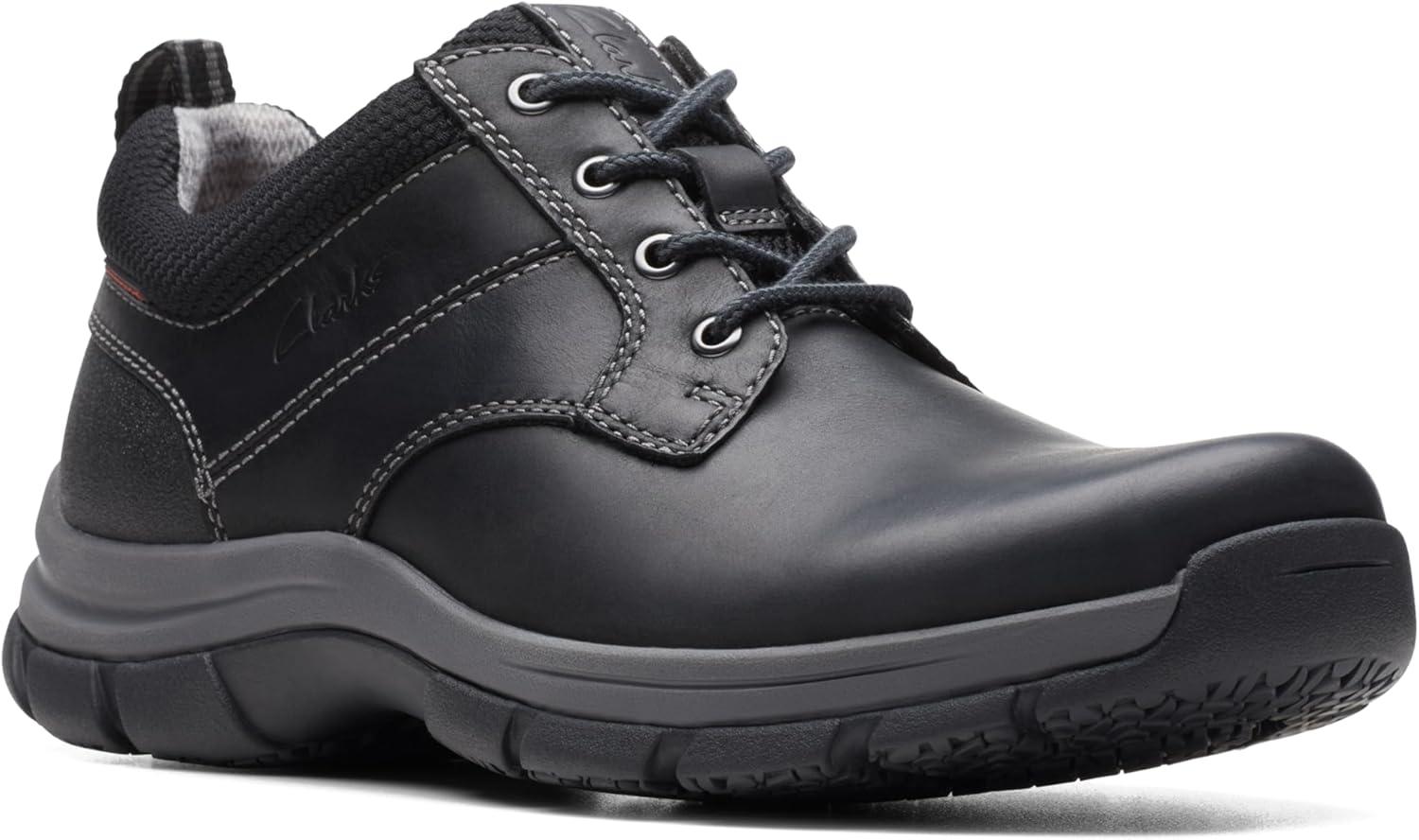 imageClarks Mens Walpath LowBlack Leather