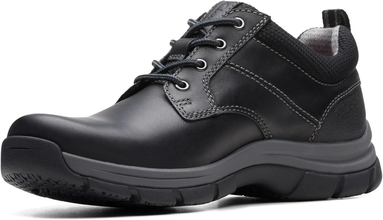 imageClarks Mens Walpath LowBlack Leather