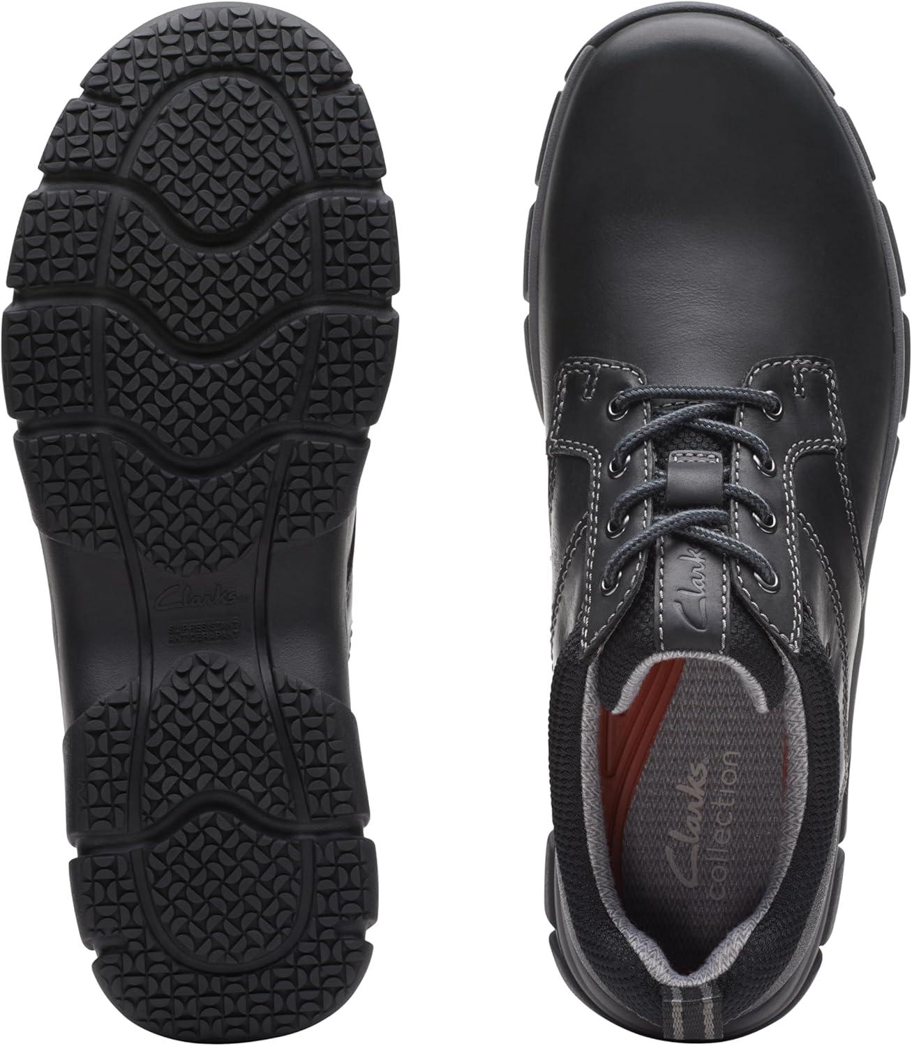 imageClarks Mens Walpath LowBlack Leather