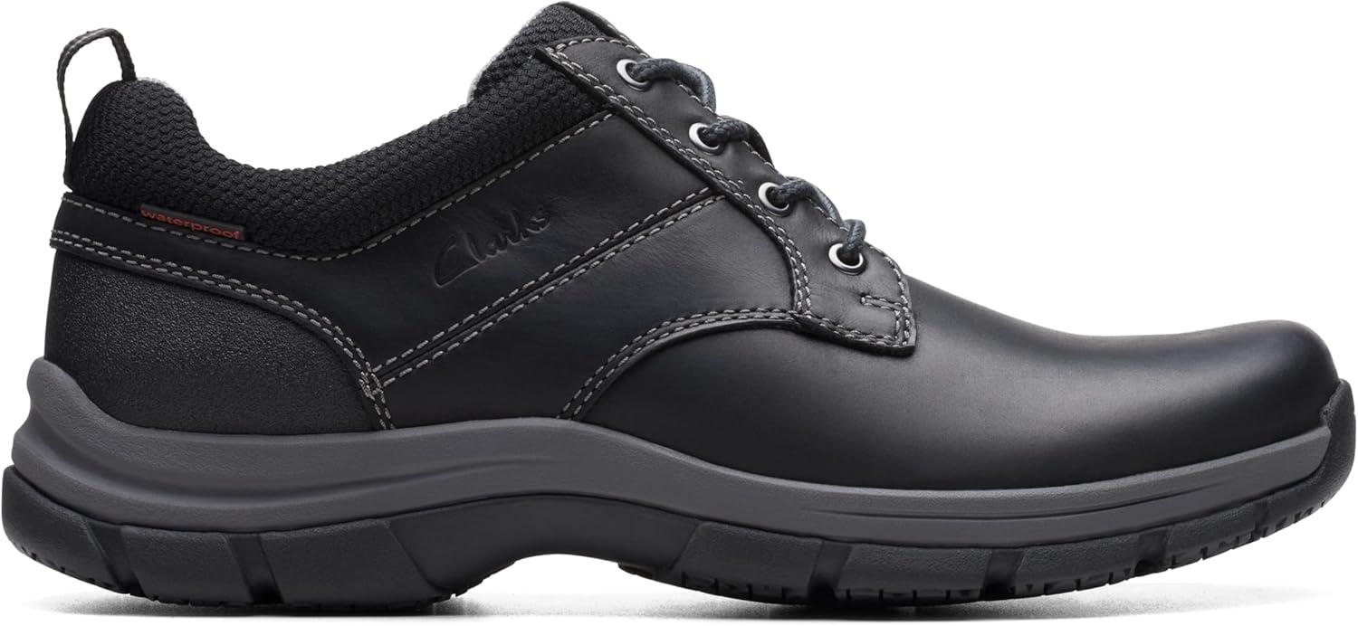 imageClarks Mens Walpath LowBlack Leather