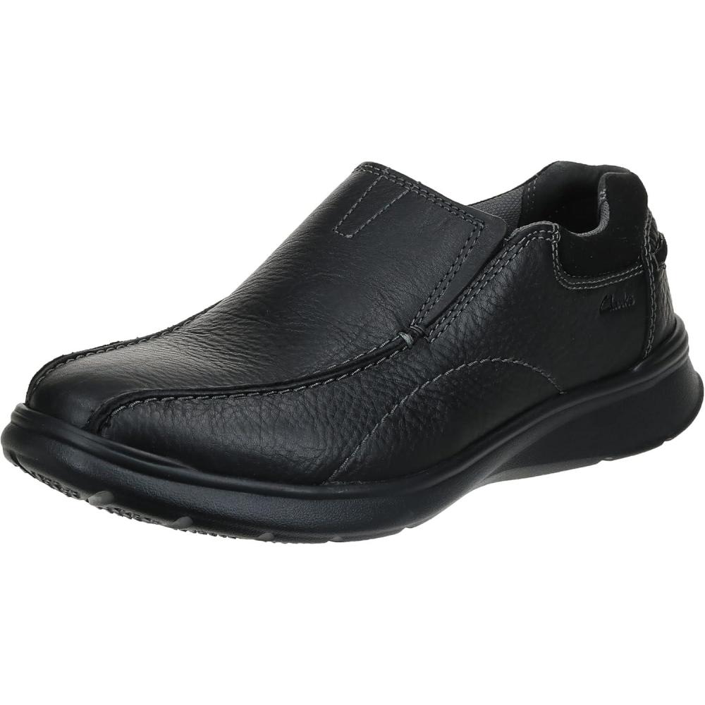 imageClarks Mens Cotrell Step SlipOn LoafersBlack