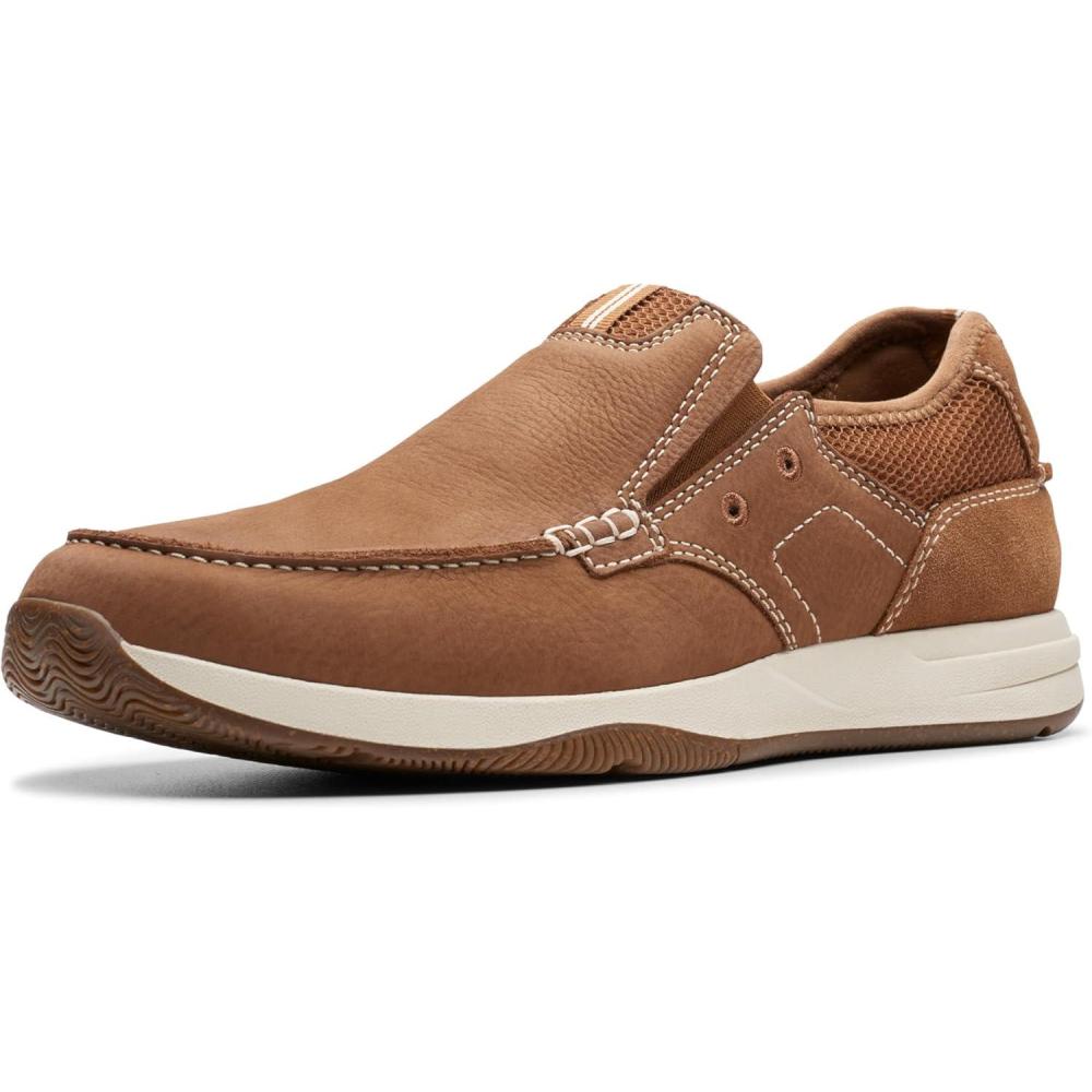 imageClarks Mens Sailview StepLight Tan Nubuck
