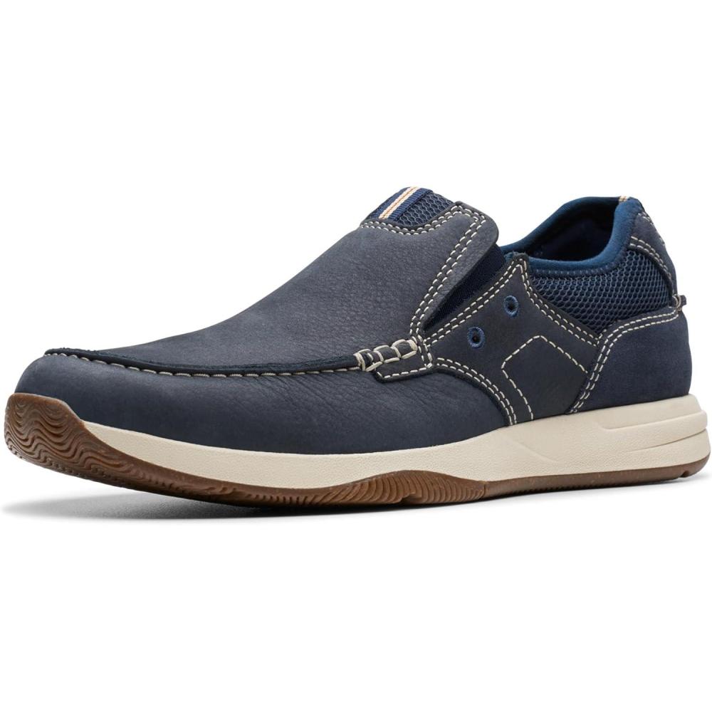 imageClarks Mens Sailview StepNavy Nubuck