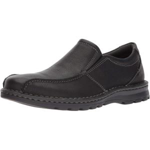 Clarks Men’s Cotrell Step Slip-On Loafers(Black Oily Leather)