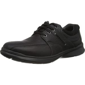 Clarks Men’s Cotrell Walk Oxford(Black Oily Lea)