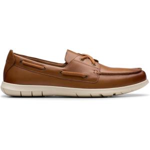 Clarks Men’s Flexway 2 Eye(Dark Tan Leather)