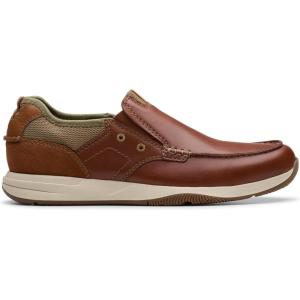 Clarks Mens Sailview Step(Dark Tan Nubuck)