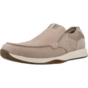 Clarks Mens Sailview Step(Light Grey Nub)