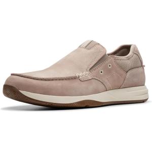 Clarks Mens Sailview Step(Light Grey Nubuck)