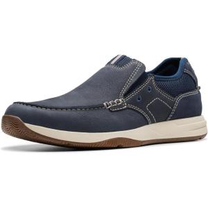Clarks Mens Sailview Step(Navy Nubuck)