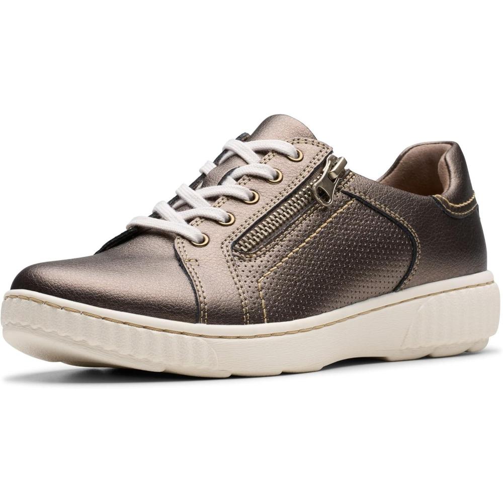 imageClarks Womens Caroline JannaBronze Leather
