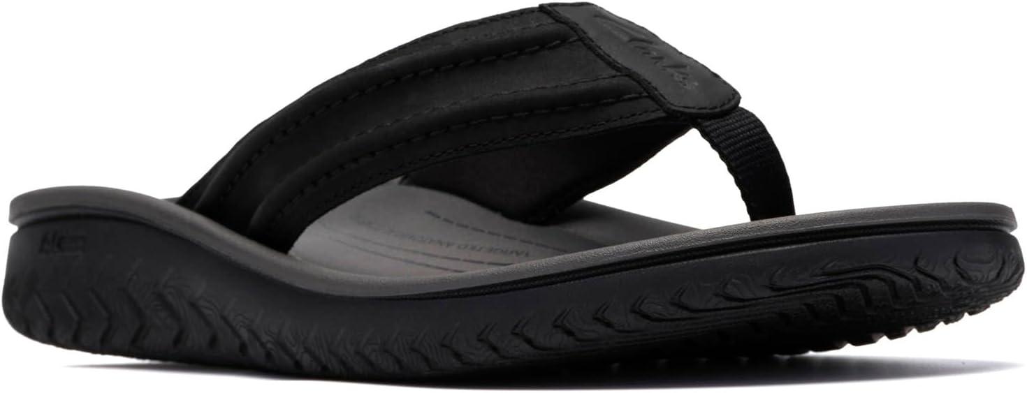 imageClarks Mens Wesley SurfBlack Leather