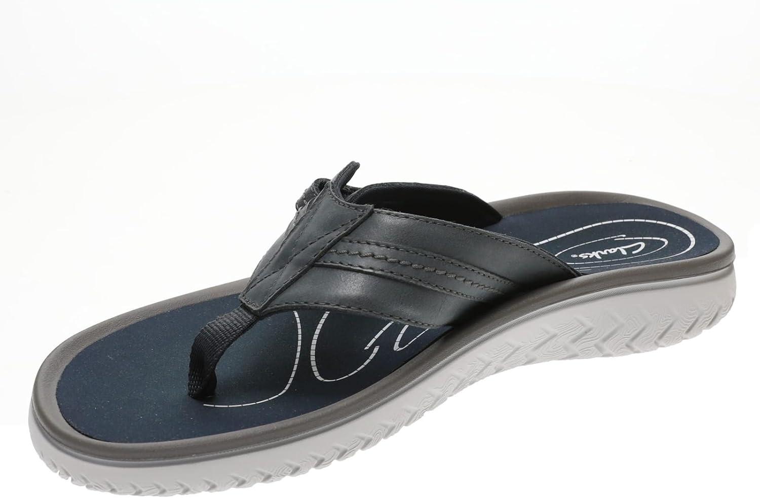 imageClarks mens 261769877Navy Leather