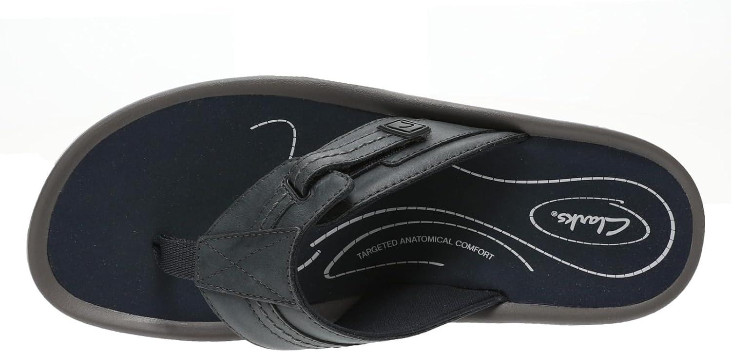 imageClarks mens 261769877Navy Leather