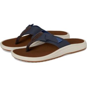 Clarks Men’s Breeze Cloudsteppers Flip-Flop(Navy Synthetic)