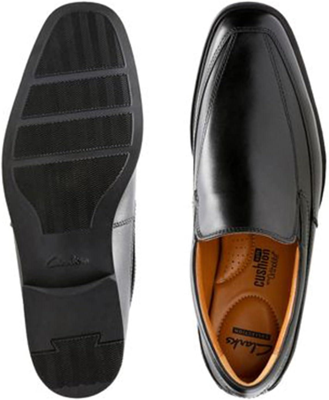 imageClarks Mens Tilden Free LoaferBlack Black Leather