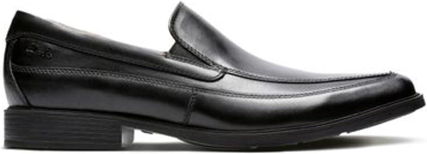 imageClarks Mens Tilden Free LoaferBlack Black Leather