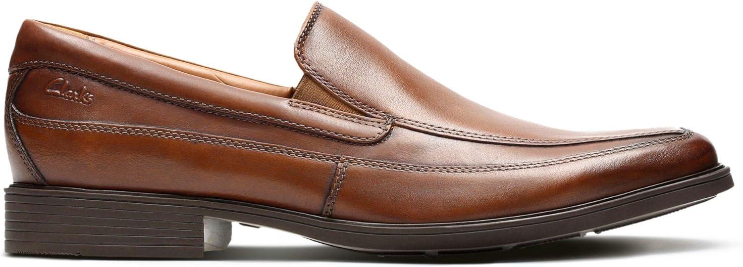 imageClarks Mens Tilden Free LoaferBrown Dark Tan Leather