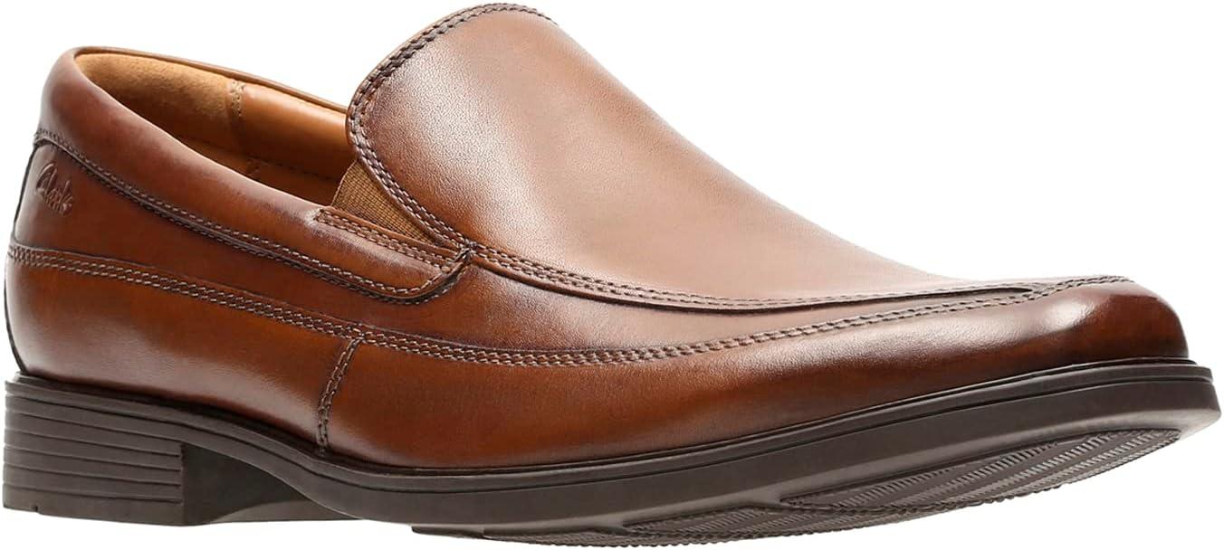 imageClarks Mens Tilden Free LoaferDark Tan Lea