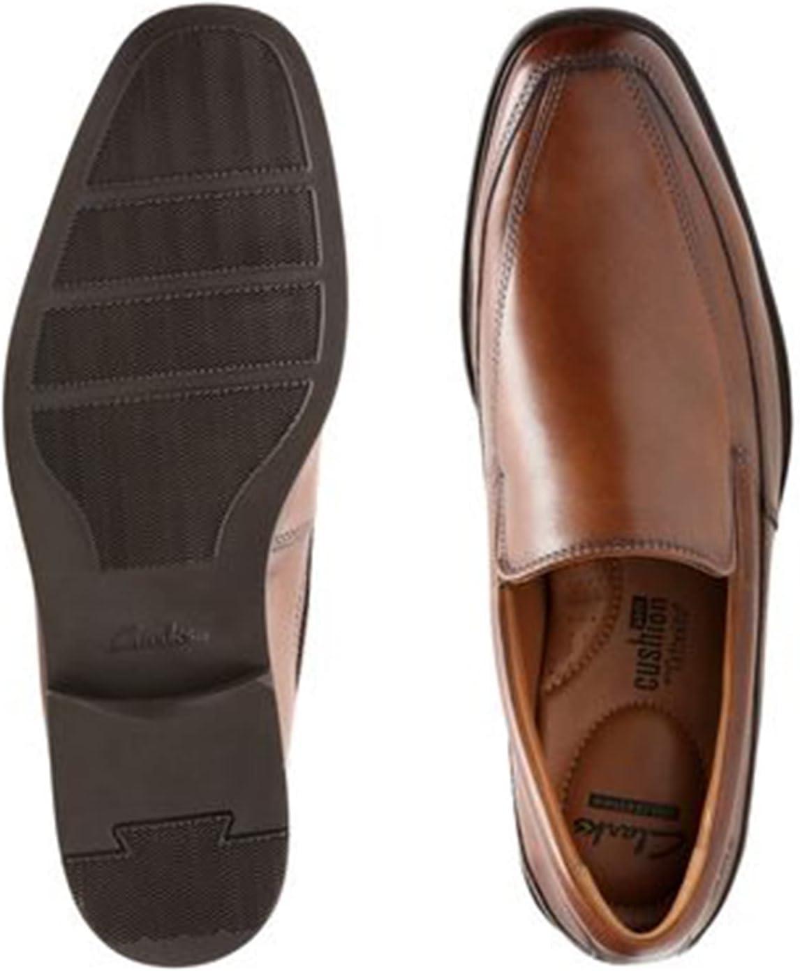 imageClarks Mens Tilden Free LoaferDark Tan Lea