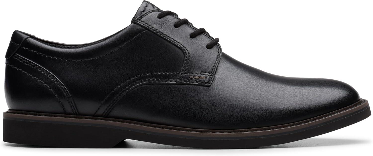 imageClarks Mens Radcliff LowBlack Smooth Leather