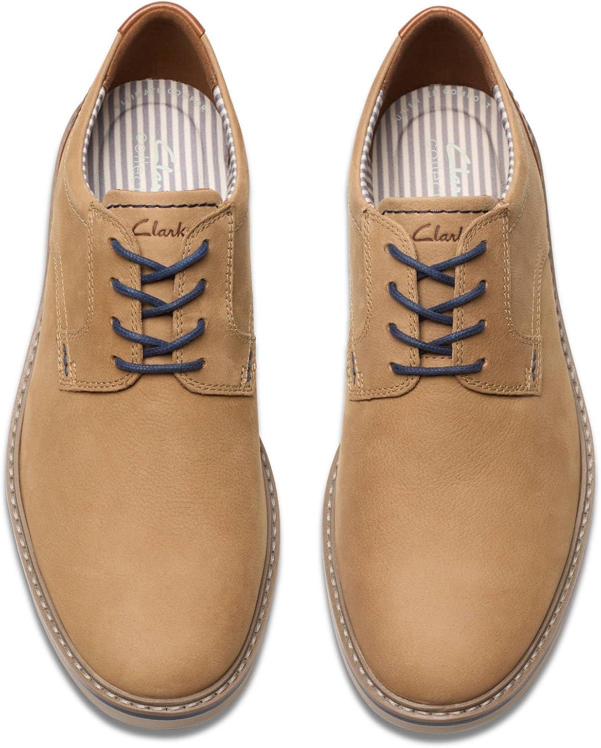 imageClarks Mens Radcliff LowLight Tan Combi Nubuck