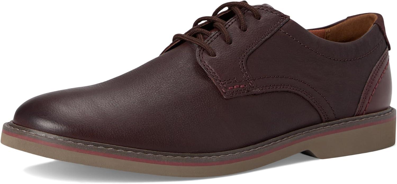imageClarks Mens Radcliff LowMahogany Combi Leather