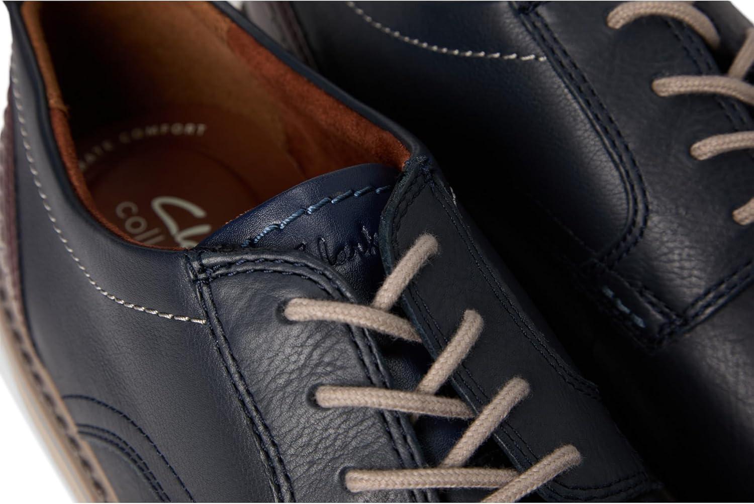 imageClarks Mens Radcliff LowNavy Leather