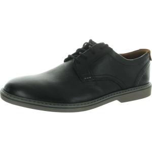 Clarks Men’s Radcliff Low(Black Leather)