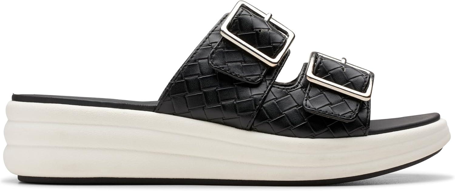 imageClarks Womens Drift BuckleBlack Woven