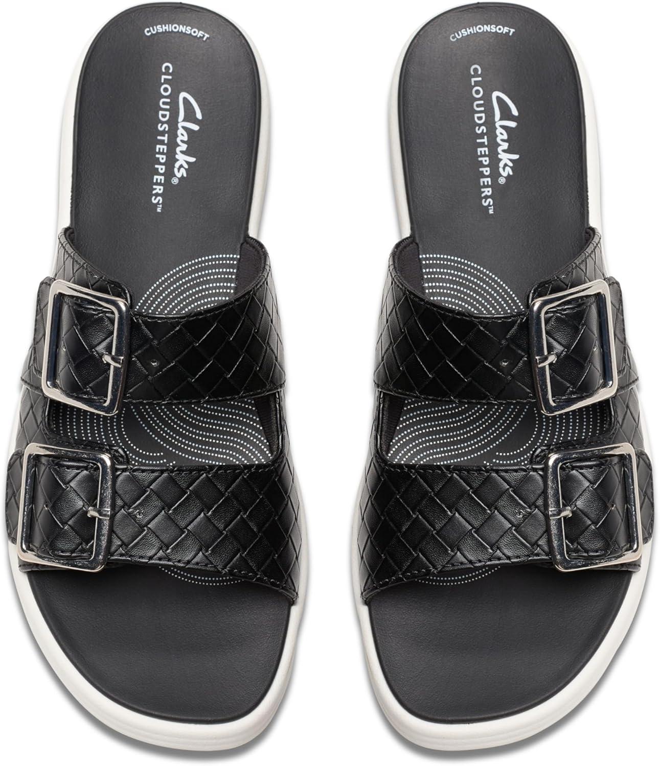 imageClarks Womens Drift BuckleBlack Woven
