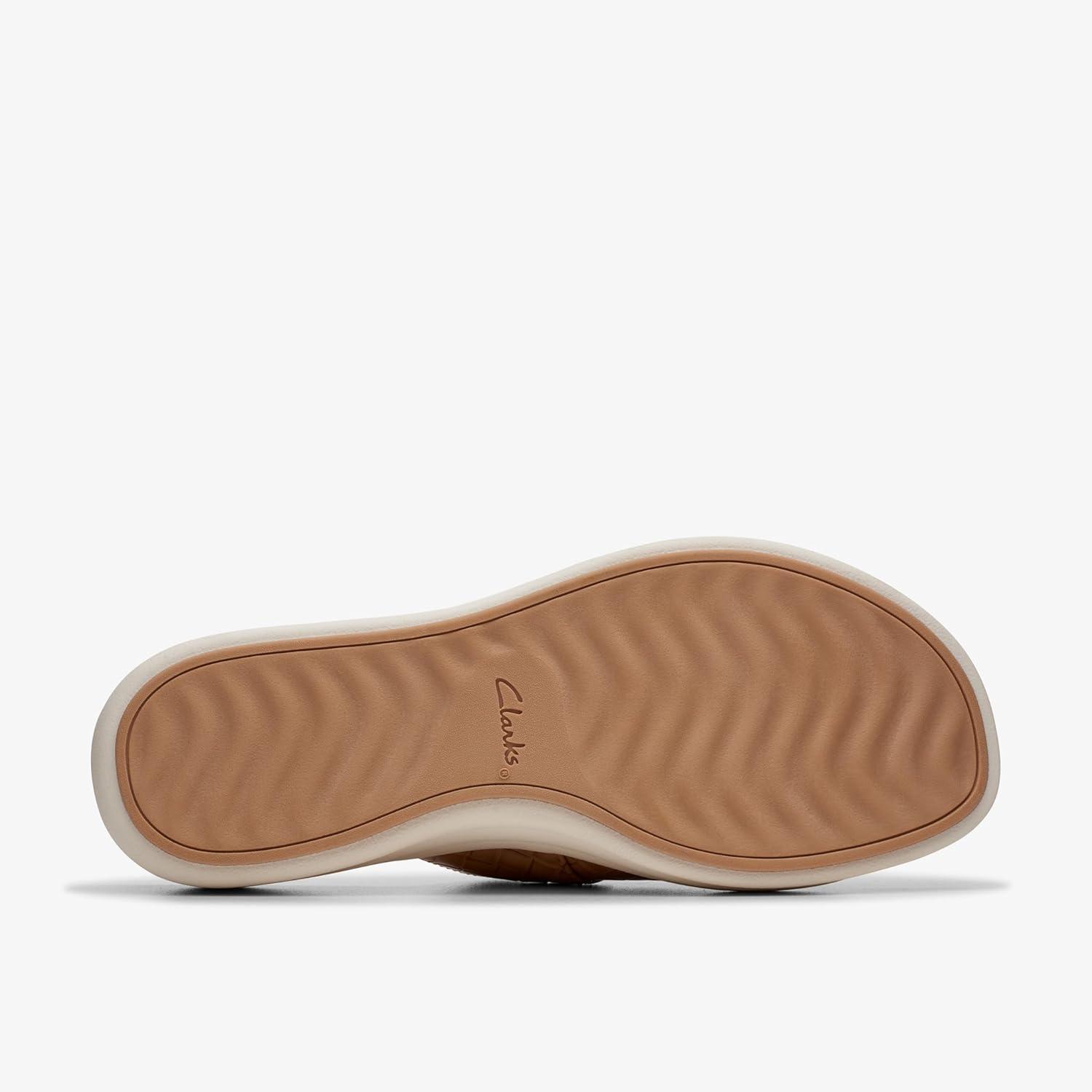 imageClarks Womens Drift BuckleWarm Beige Synthetic