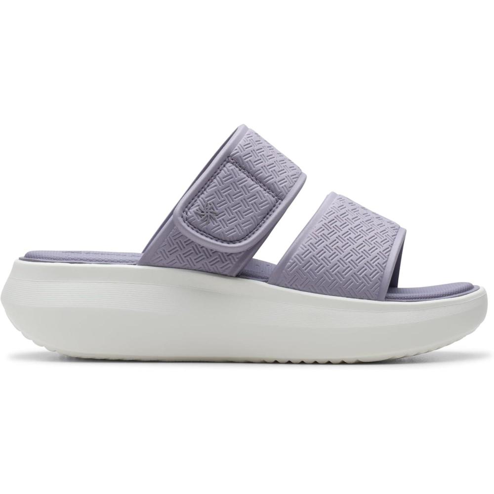 imageClarks womens Solevana StarPurple Grey Synthetic