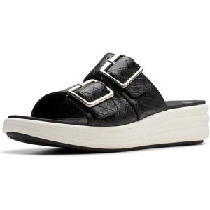 Clarks Women’s Drift Buckle(Black Woven)