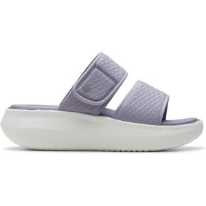 Clarks womens Solevana Star(Purple Grey Synthetic)