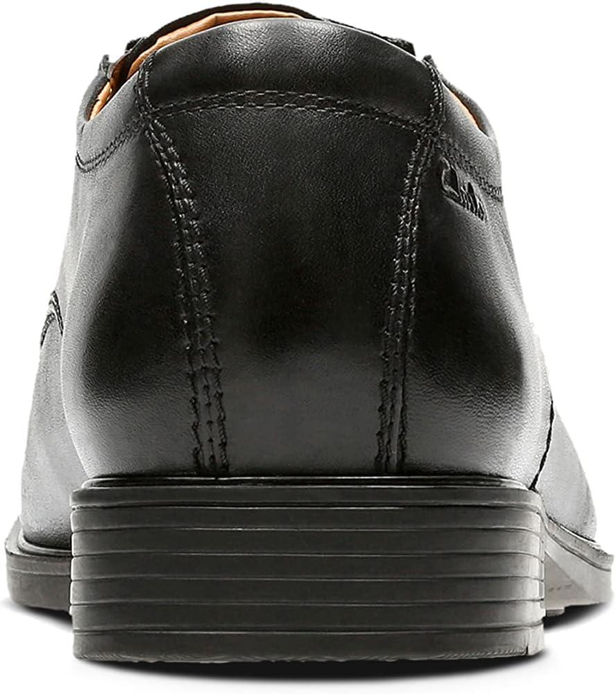 imageClarks Mens Tilden Cap Oxford ShoeBlack Leather
