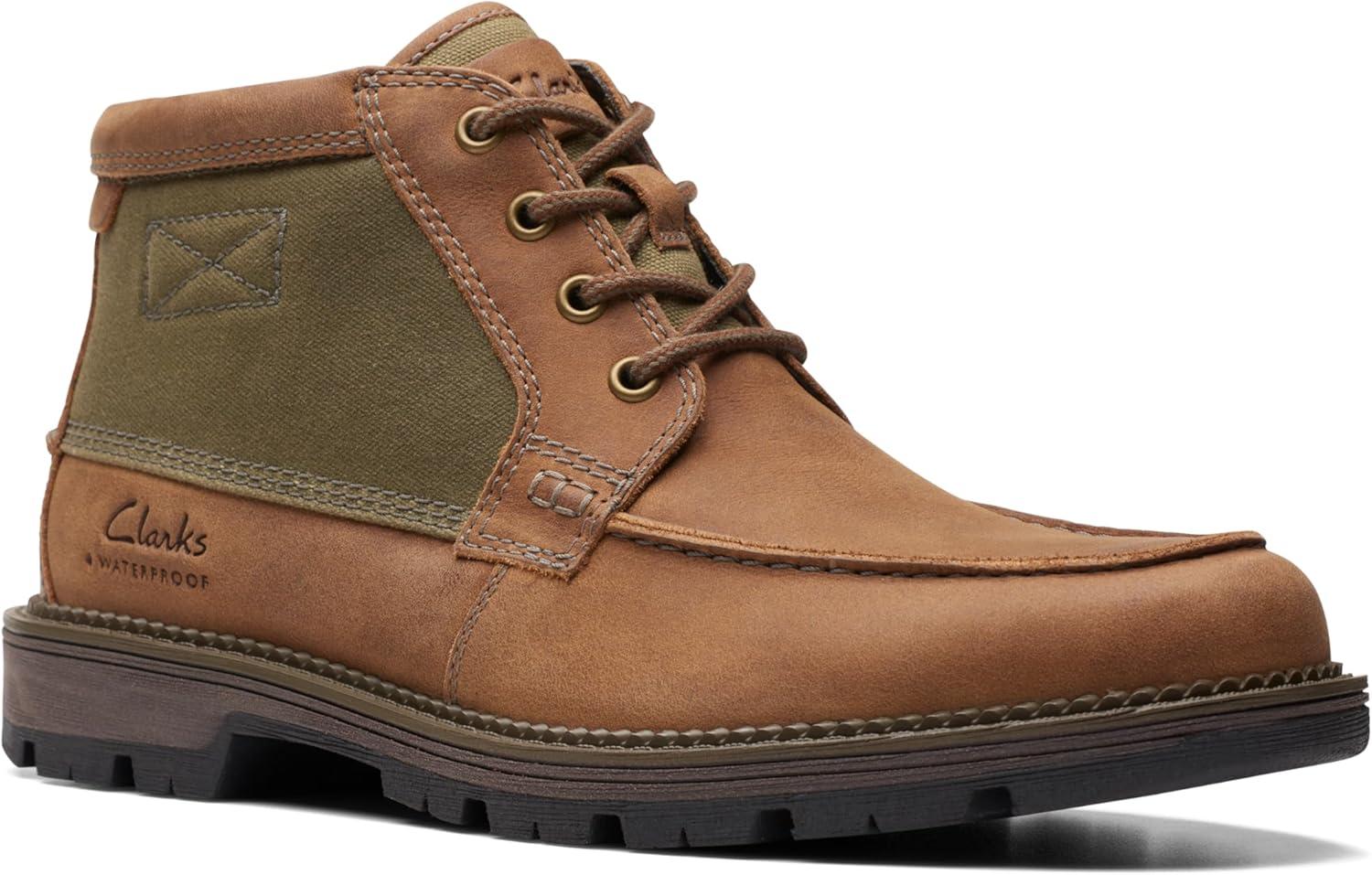 imageClarks Mens Maplewalk MocBrown Combi