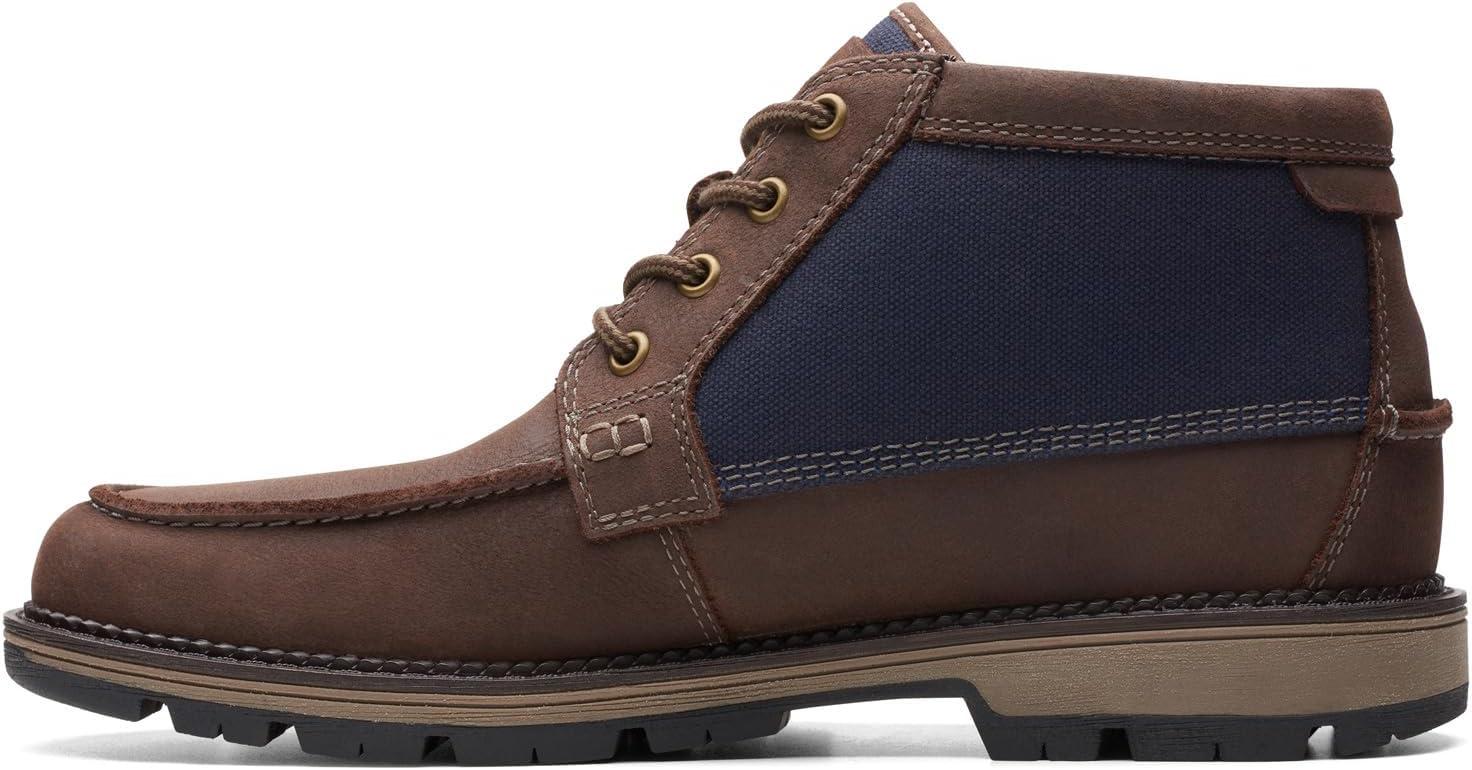 imageClarks Mens Maplewalk MocDark Brown Combi