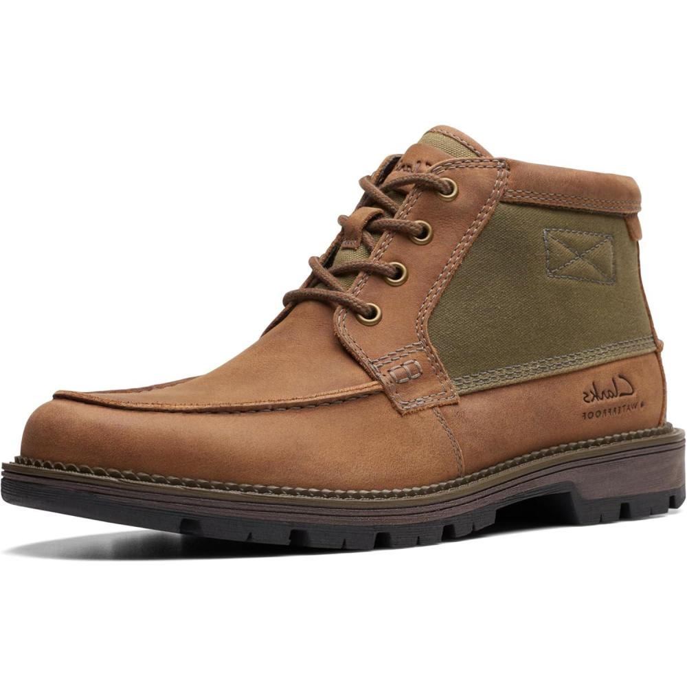 imageClarks Mens Maplewalk MocBrown Combi