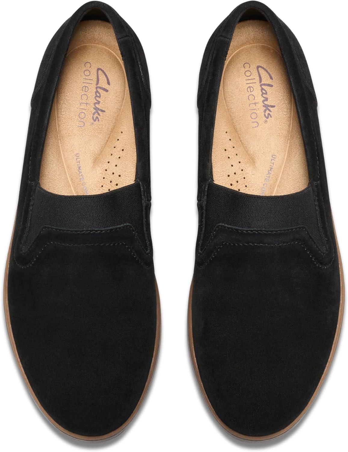 imageClarks Womens Zylah SkyBlack Black Leather