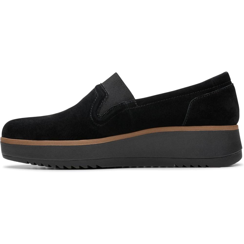 imageClarks Womens Zylah SkyBlack Black Leather